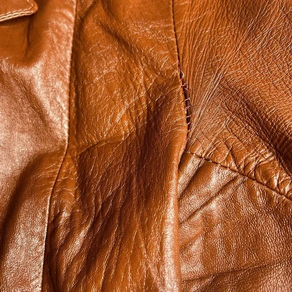 Vintage Genuine Leather Hecho En Mexico Jacket - Picture 7 of 12